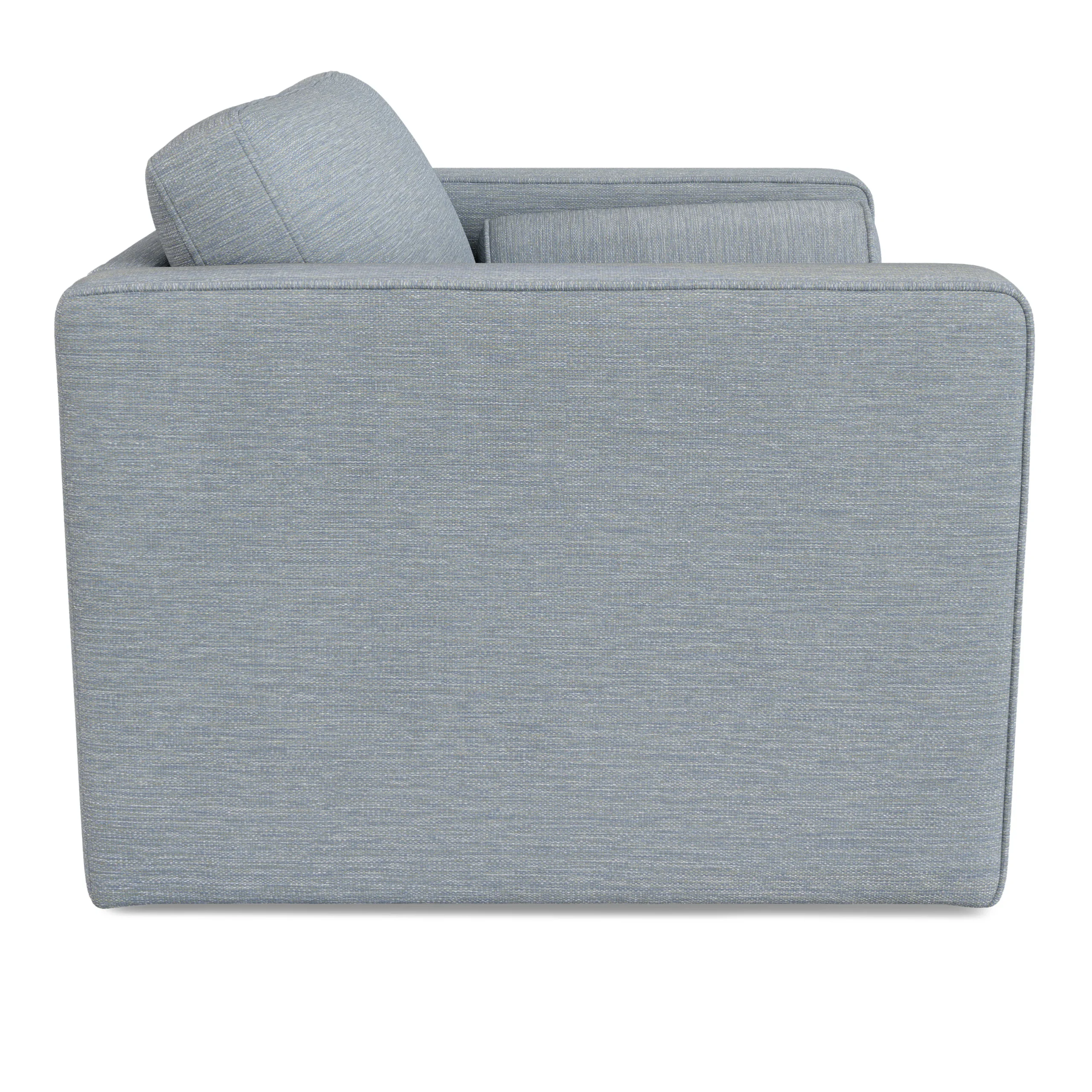 Sven 45.5_ Tufted Sleeper Chair - Silver Light Blue - Image 11