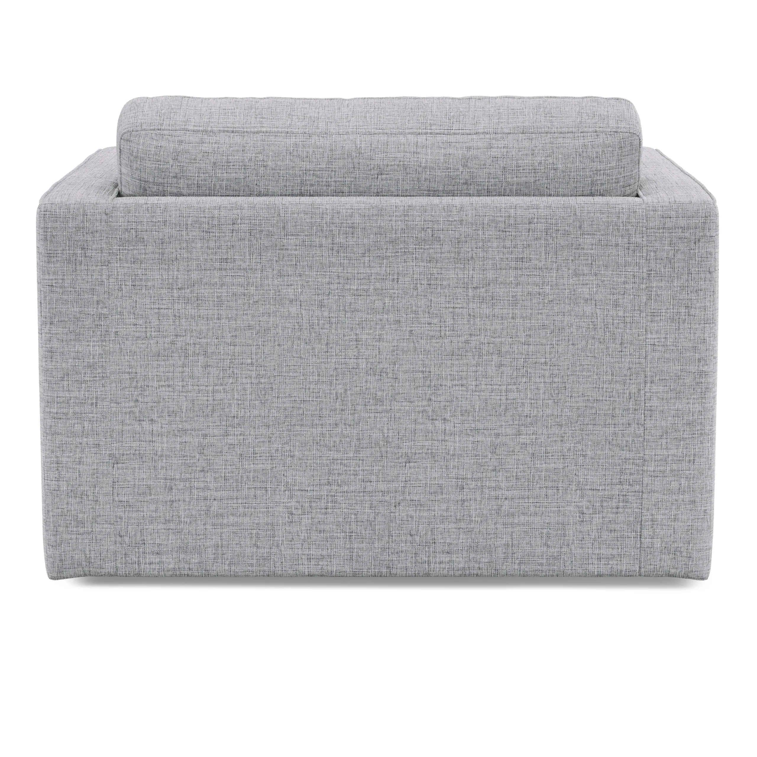 Sven 45.5_ Tufted Sleeper Chair - Stone Gray - Image 10