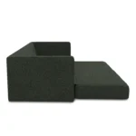 Sven 88_ Tufted Sofa Bed - Green Wool Bouclé