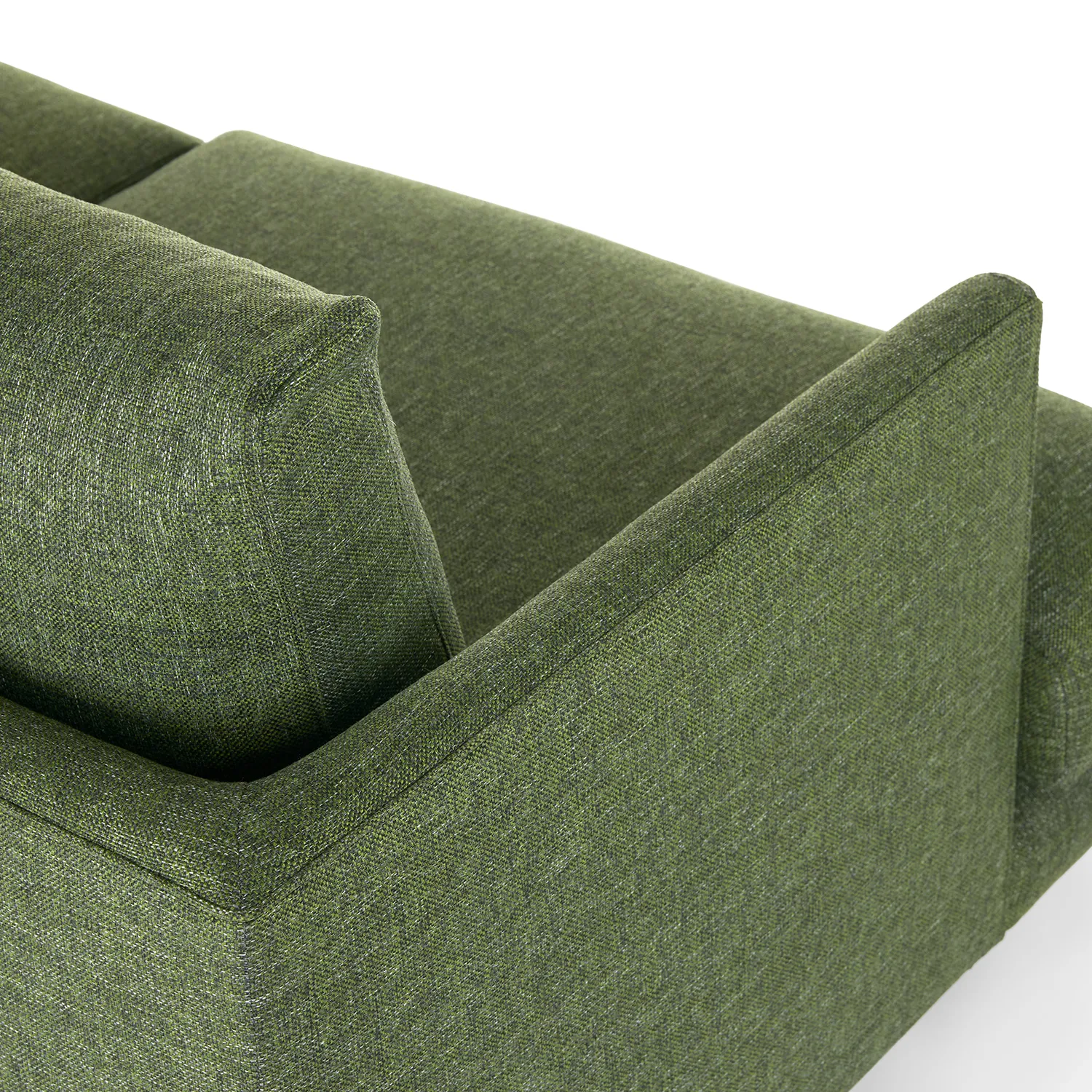 Burrard 67_ Loveseat - Forest Green - Image 5
