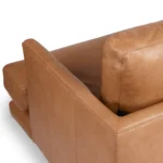 Burrard 83.5_ Leather Sofa - Bella Caramel