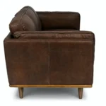 Timber 90_ Leather Sofa - Charme Chocolat