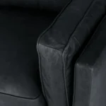 Timber 90_ Leather Sofa - Charme Black