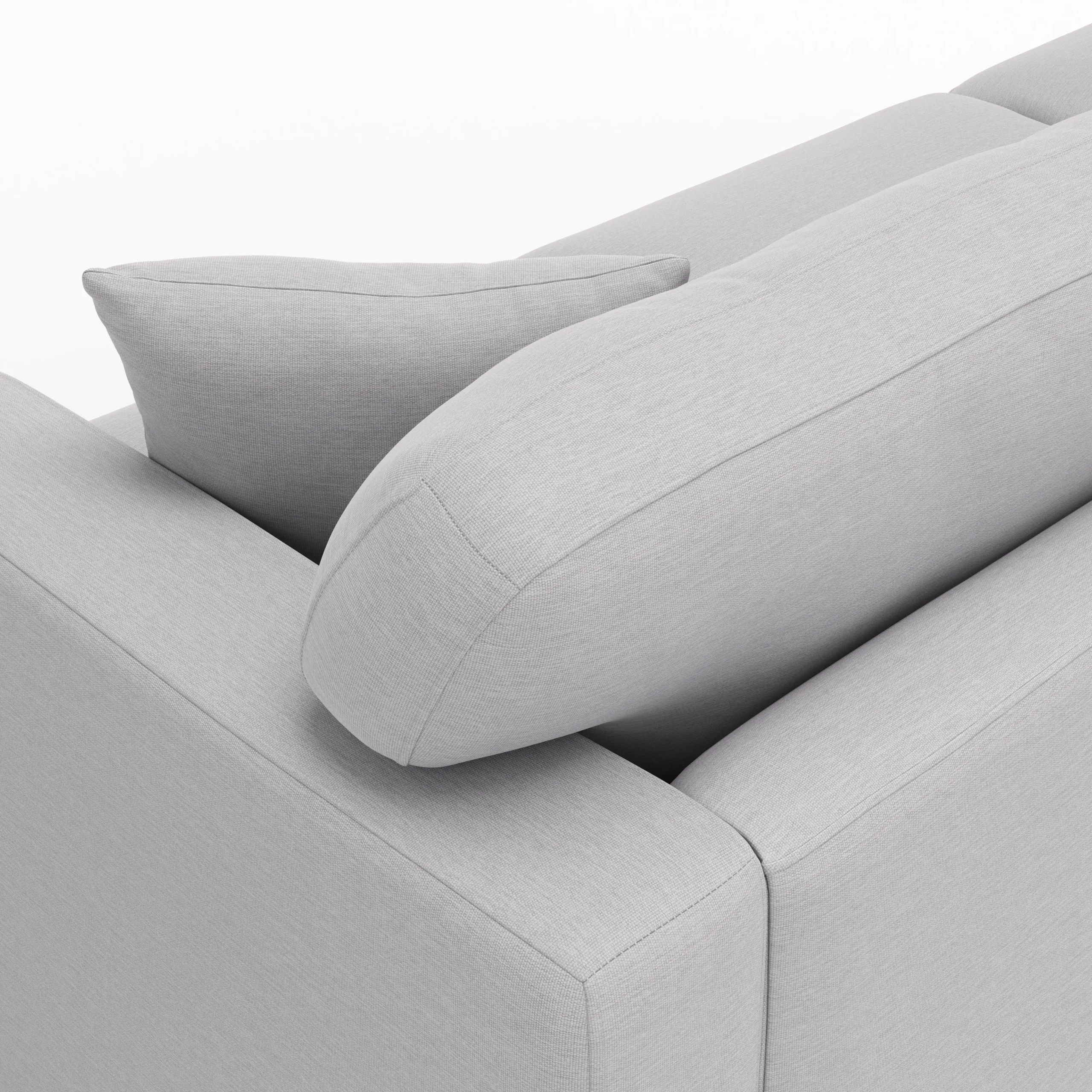 Dawn 93_ Sofa - Silver Ivory - Image 8
