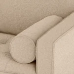 Sven 72_ Tufted Loveseat - Ratine Buff