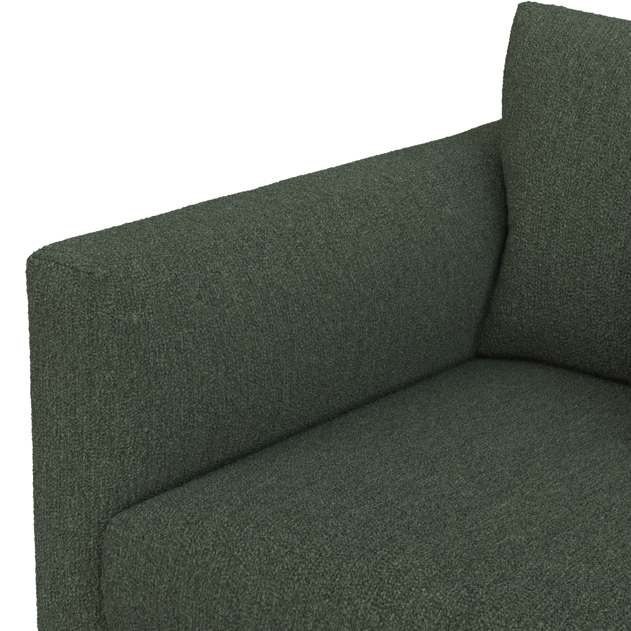 Marina 80_ Sofa - Green Wool Bouclé - Image 7