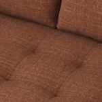 Sven 72_ Tufted Loveseat - Napa Rust
