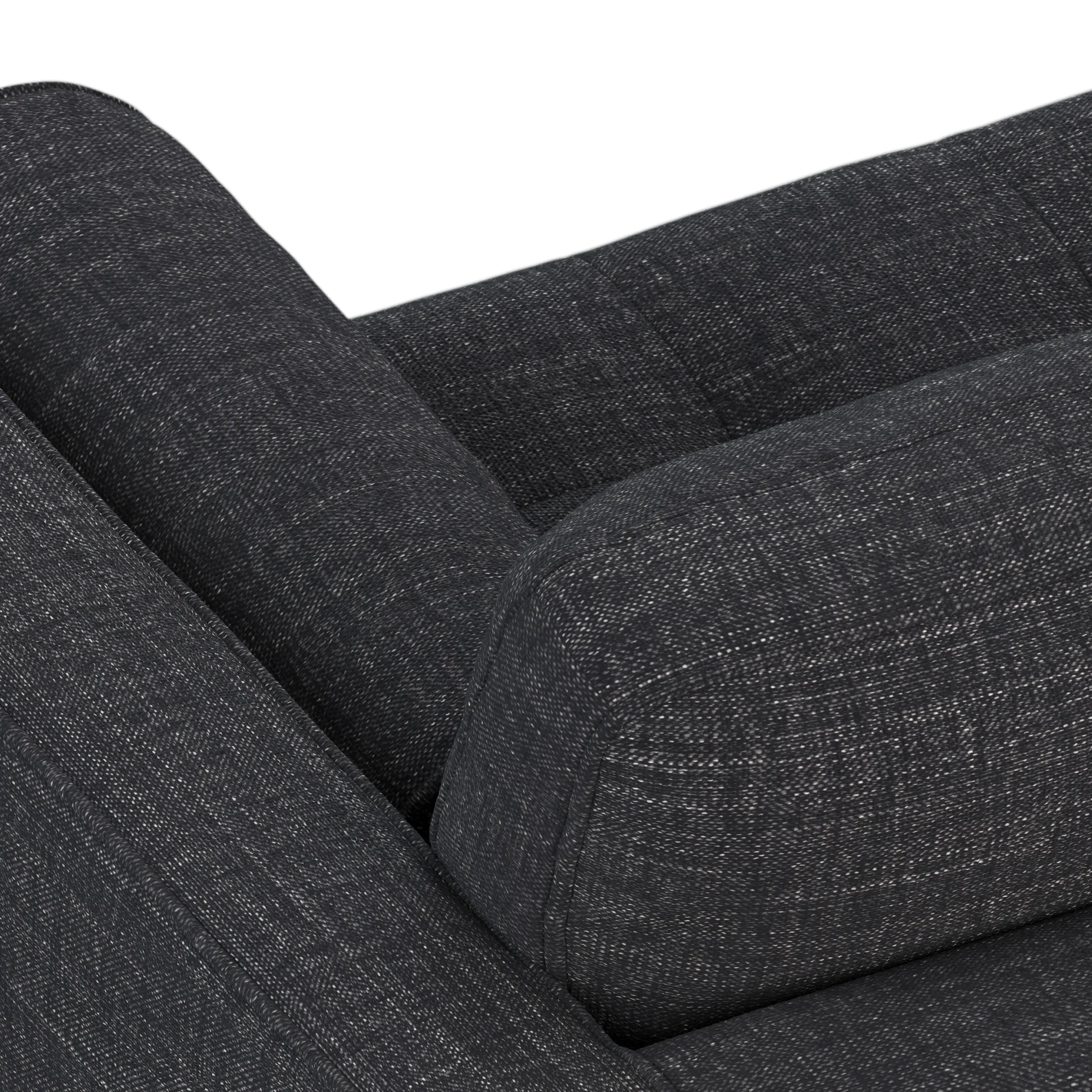 Sven 72_ Tufted Loveseat - Napa Charcoal - Image 5