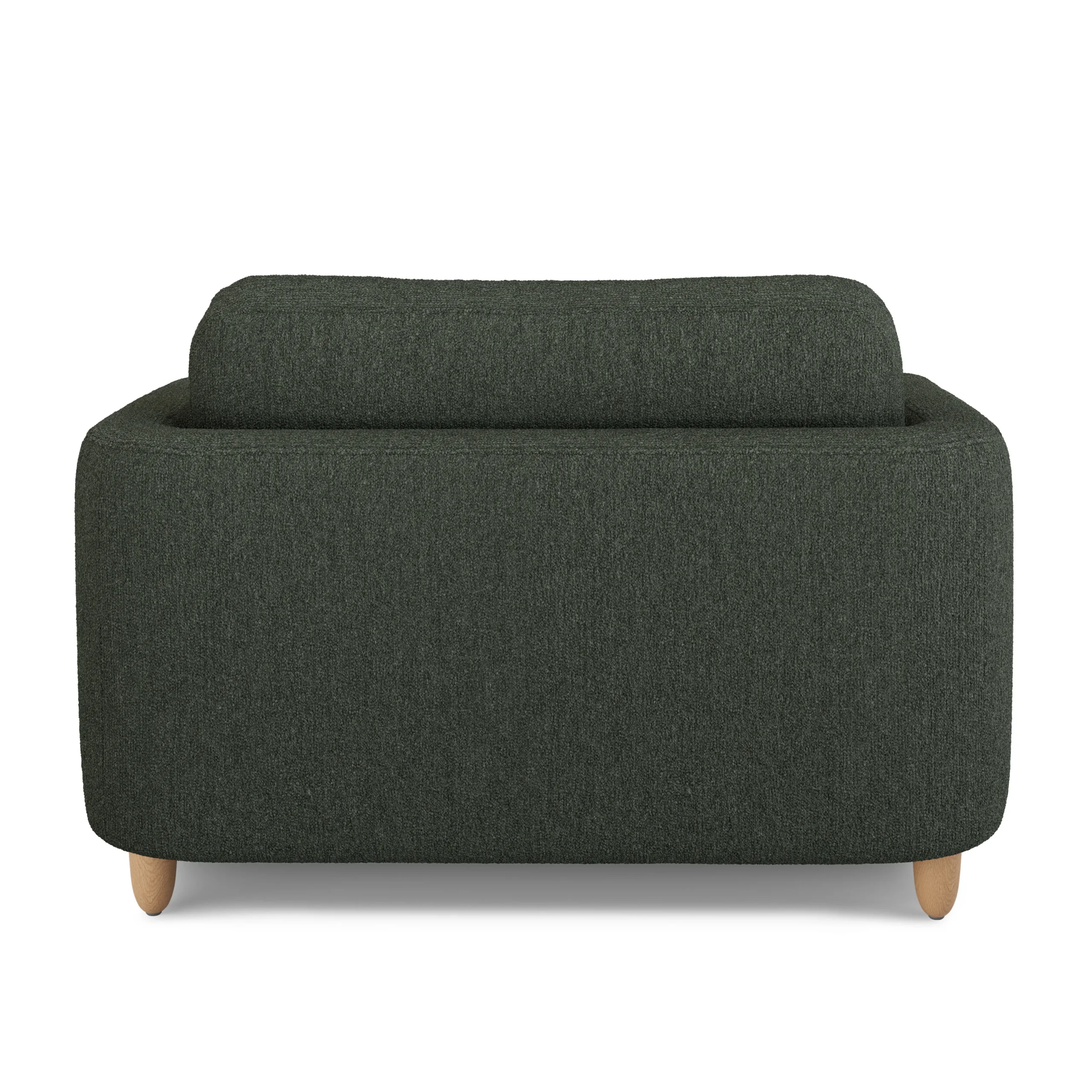 Vati 53_ Sleeper Chair - Green Wool Bouclé - Image 12