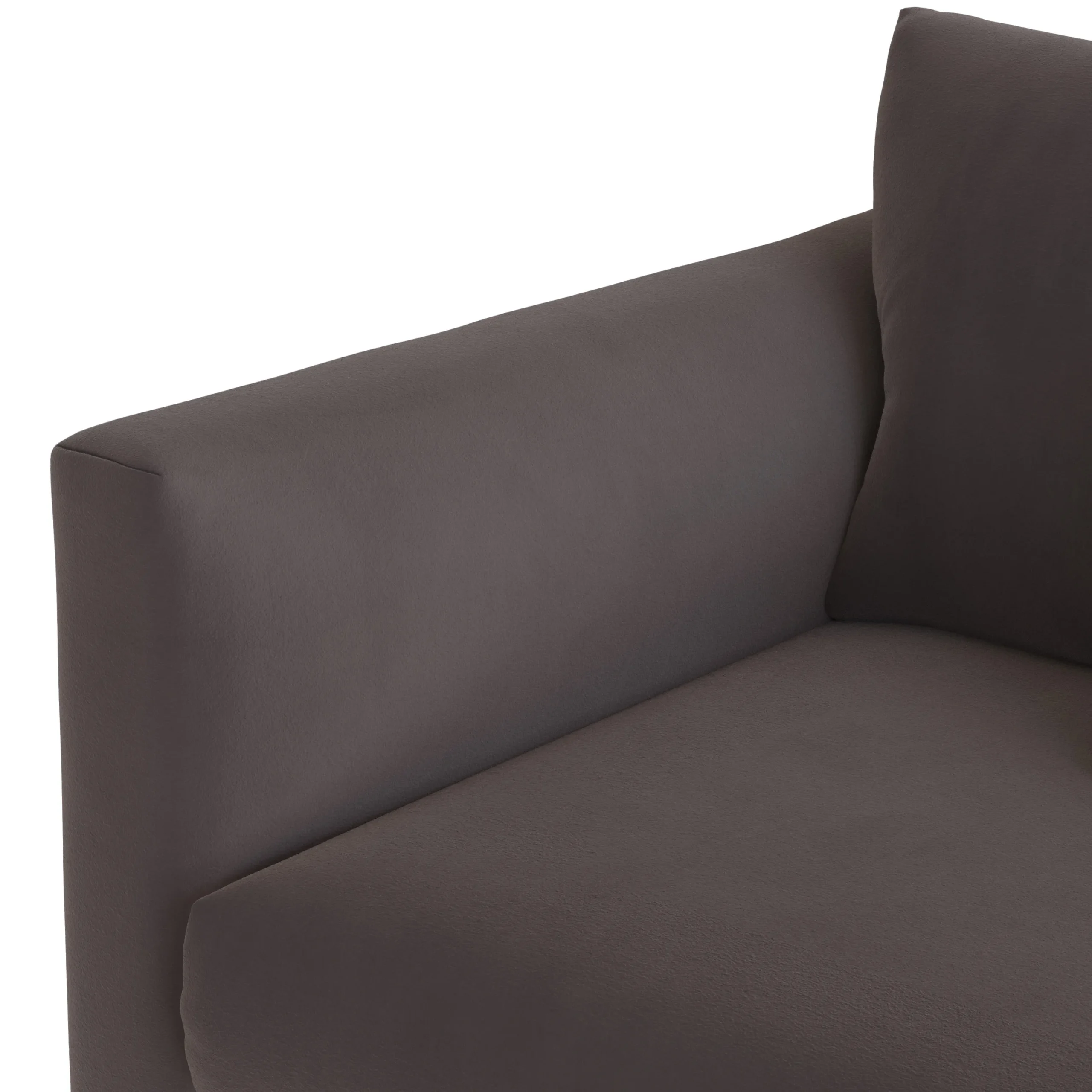 Marina 80_ Velvet Sofa - Hale Warm Gray - Image 7