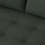 Sven 72_ Tufted Loveseat - Green Wool Bouclé