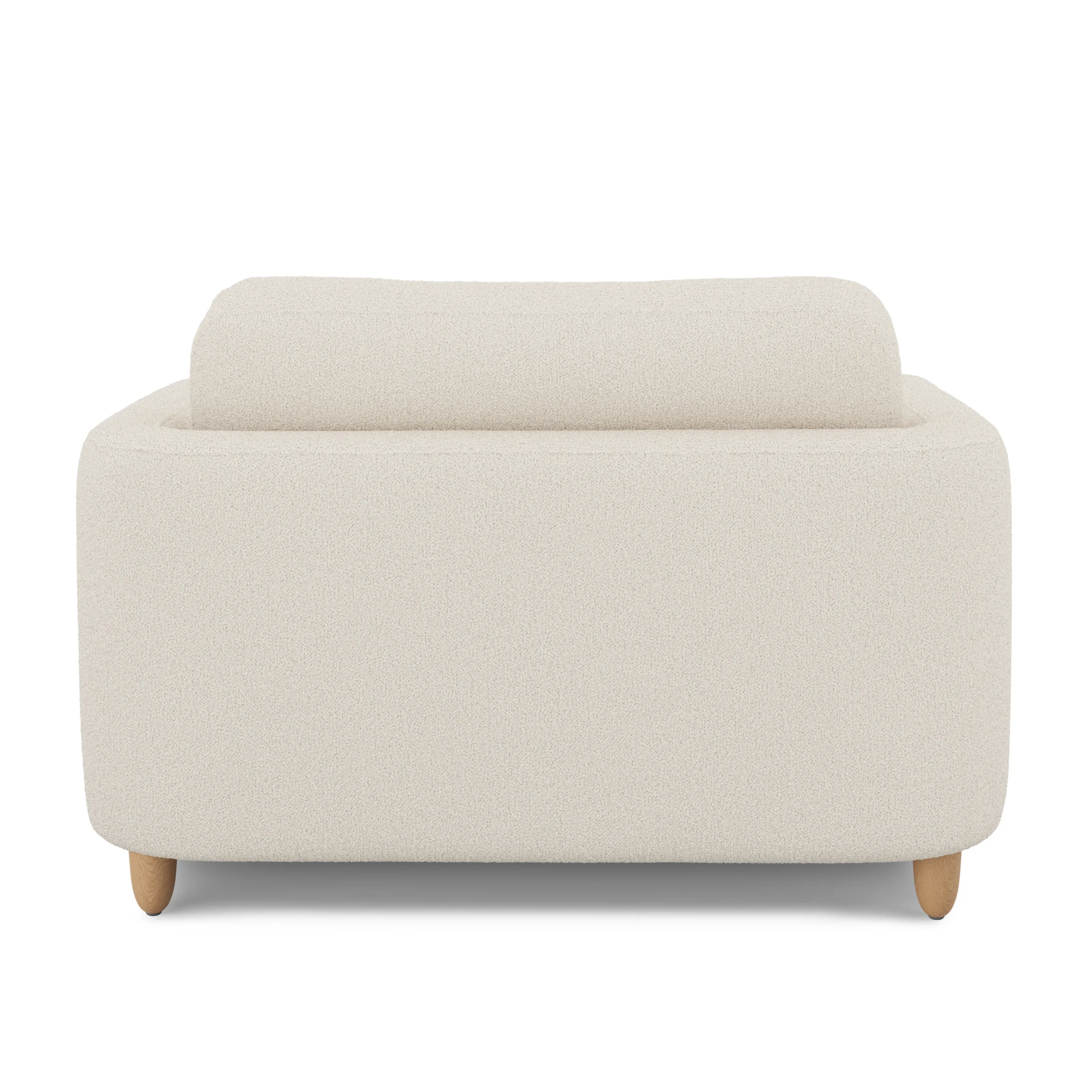 Vati 53_ Sleeper Chair - Ivory Wool Bouclé - Image 12