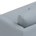 Marina 90_ Sofa - Silver Light Blue