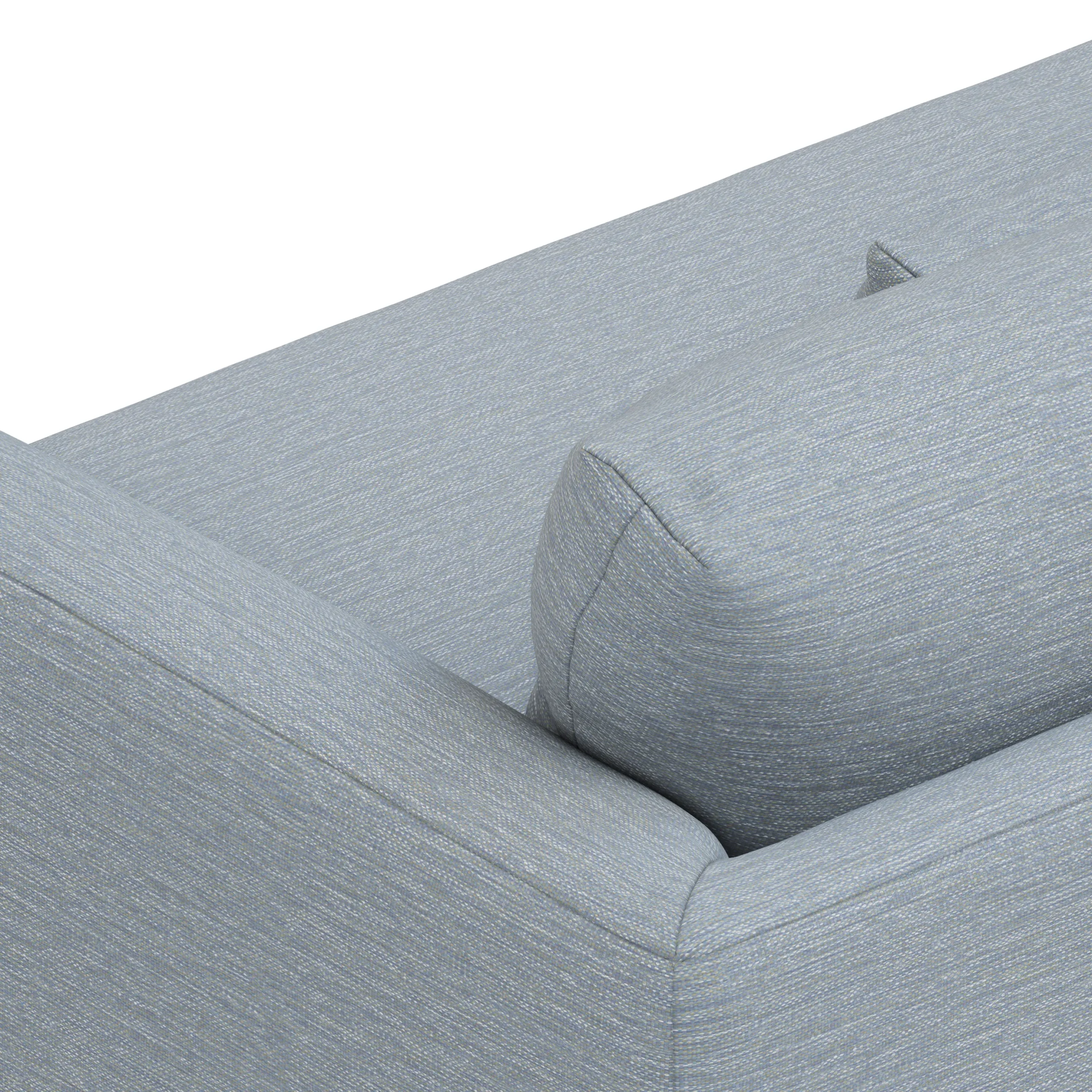 Marina 90_ Sofa - Silver Light Blue - Image 7