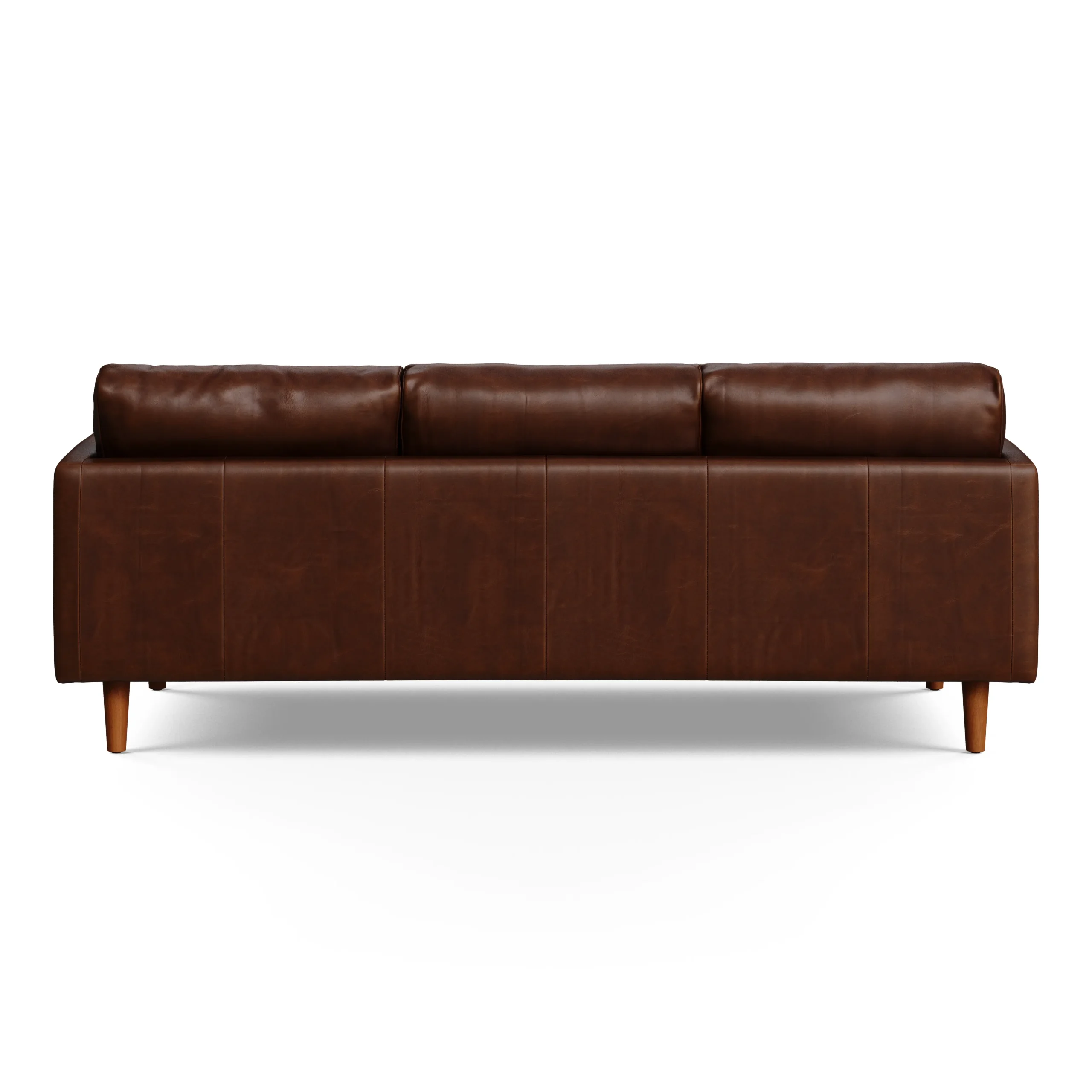 Nirvana 81_ Leather Sofa - Indiana Brown - Image 7
