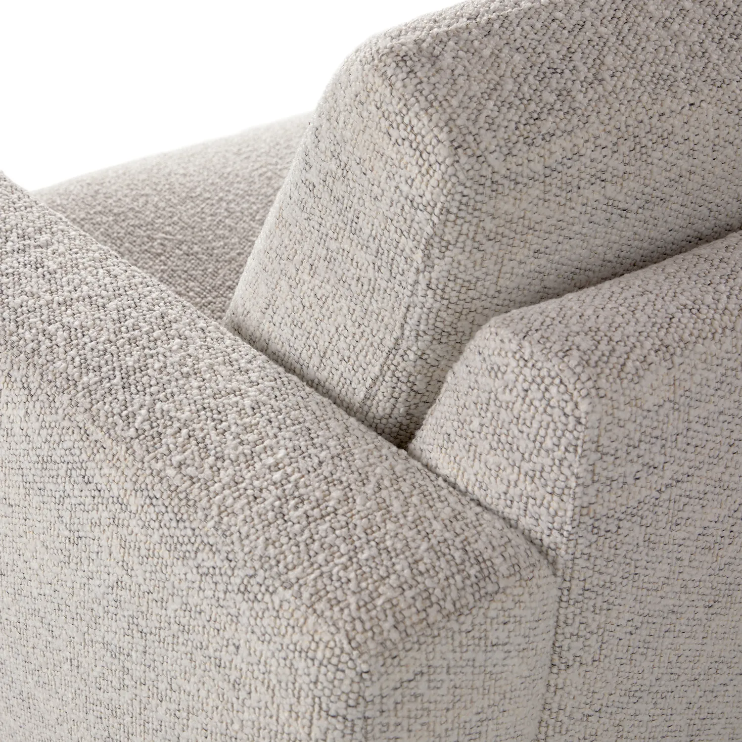 Rhett 84_ Sofa - Pepper Ivory - Image 5
