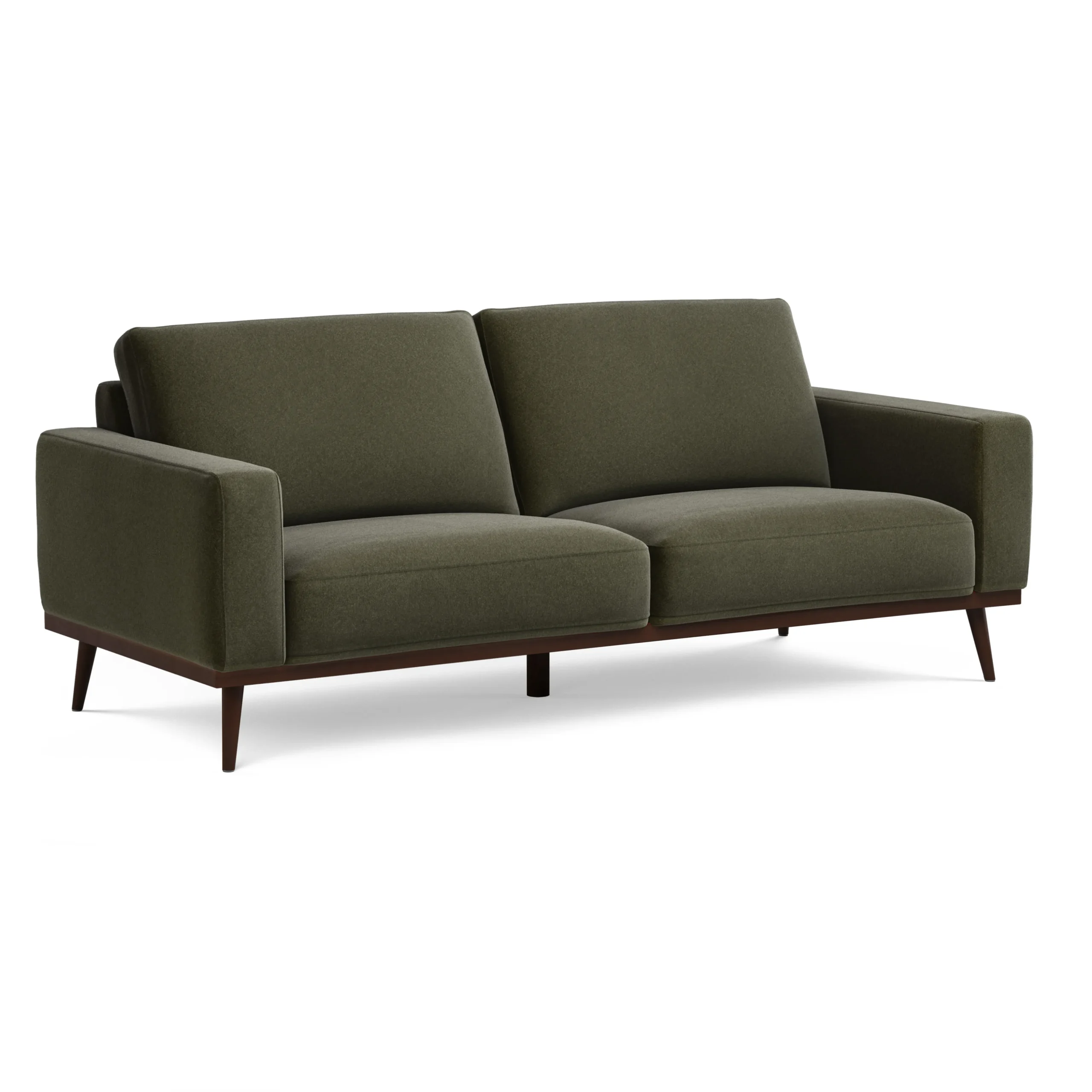 Rhett 84_ Sofa - Felted Green - Image 5