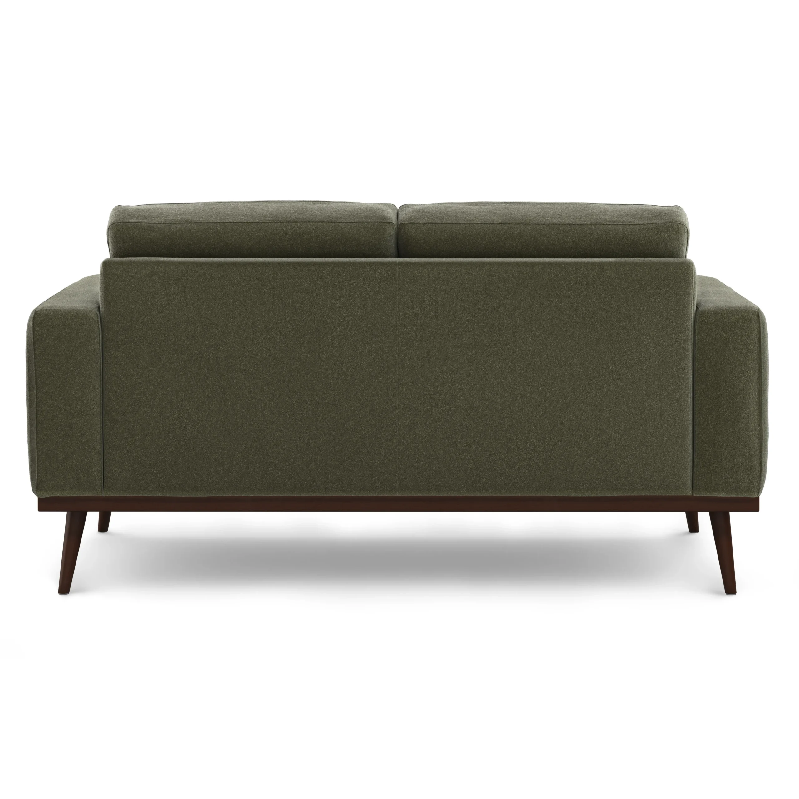 Rhett 63.5_ Loveseat - Felted Green - Image 4