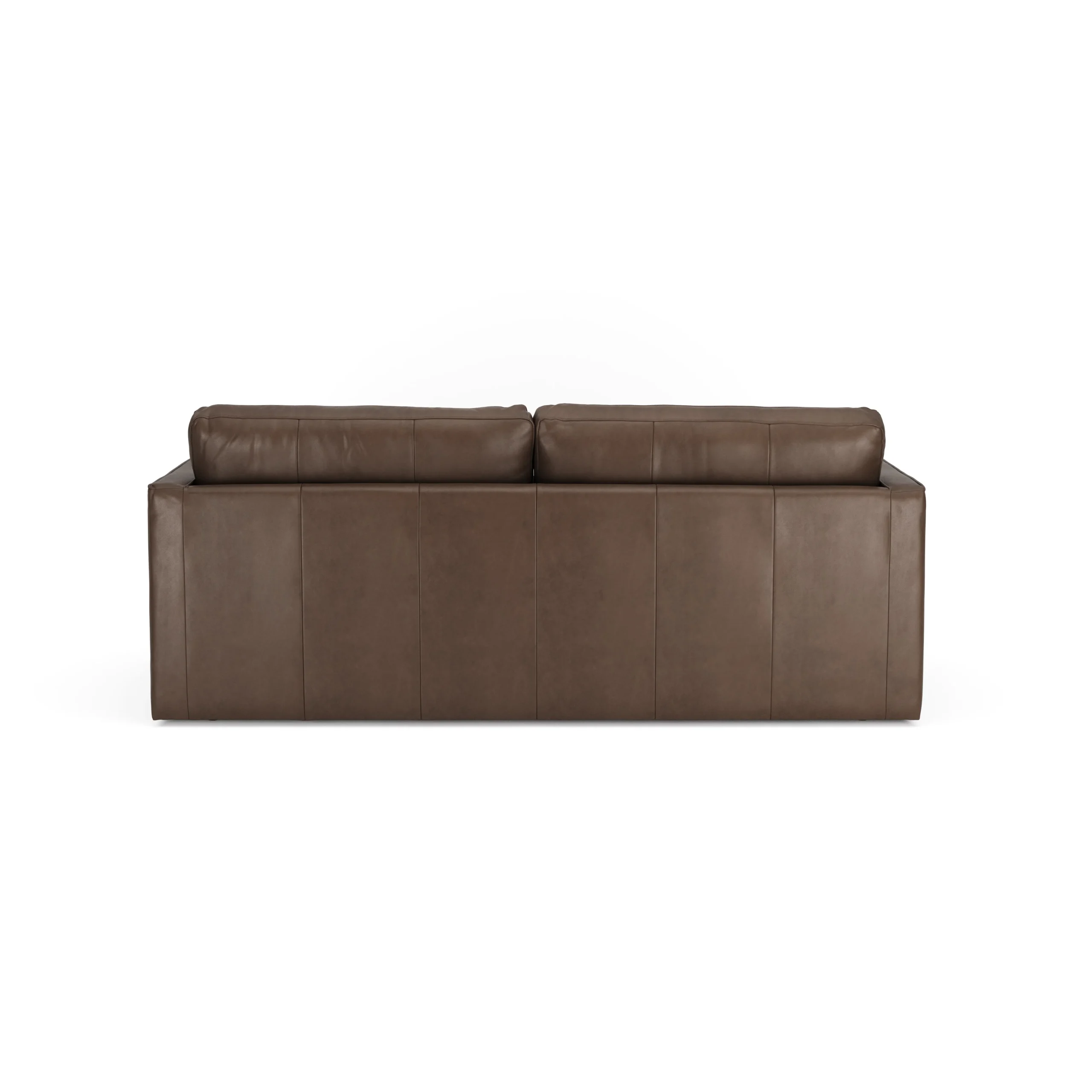 Sven 88_ Tufted Leather Sofa Bed - Charme Chocolat - Image 7