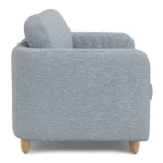 Vati 53_ Sleeper Chair -  Silver Light Blue