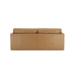 Sven 88_ Tufted Leather Sofa Bed - Charme Tan