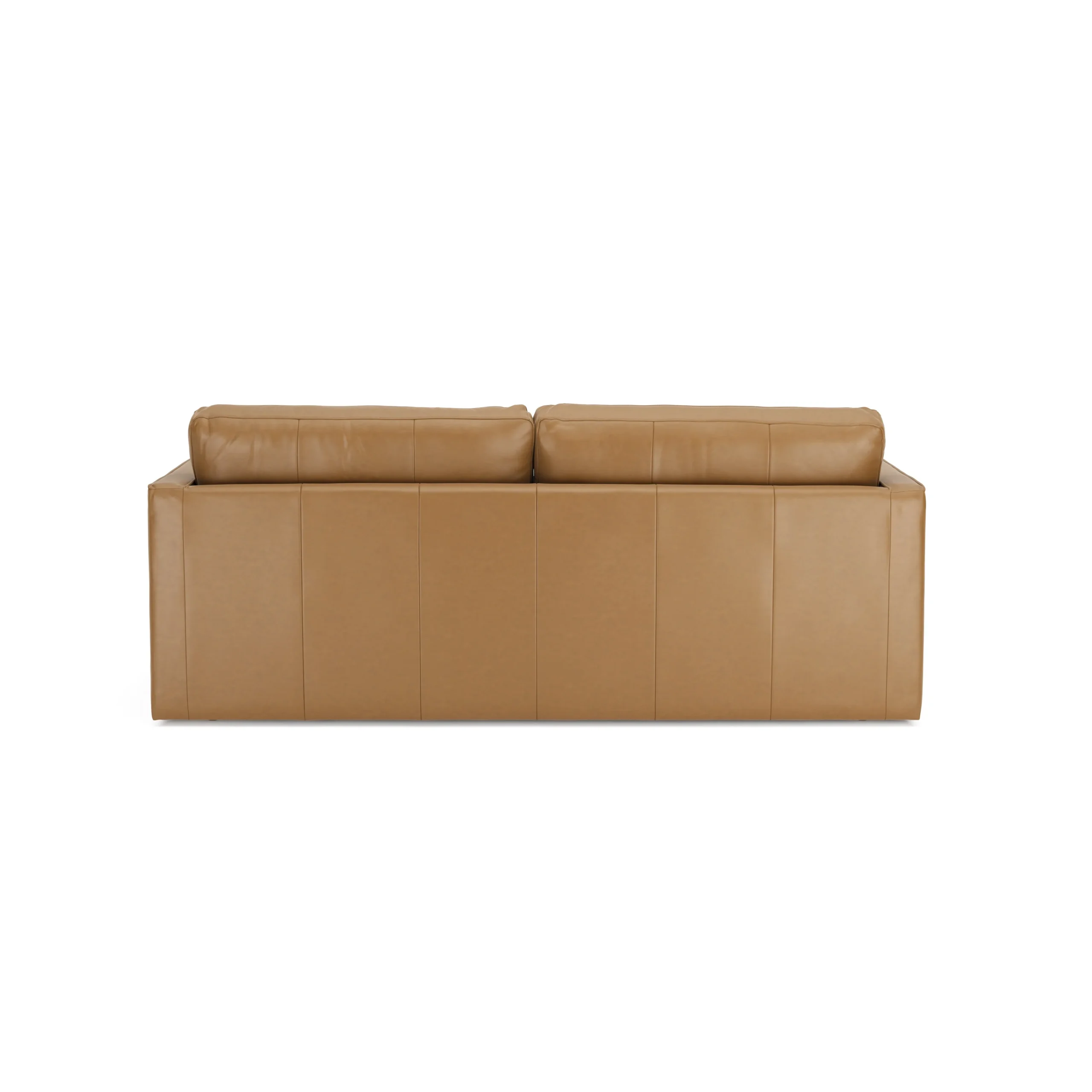 Sven 88_ Tufted Leather Sofa Bed - Charme Tan - Image 8