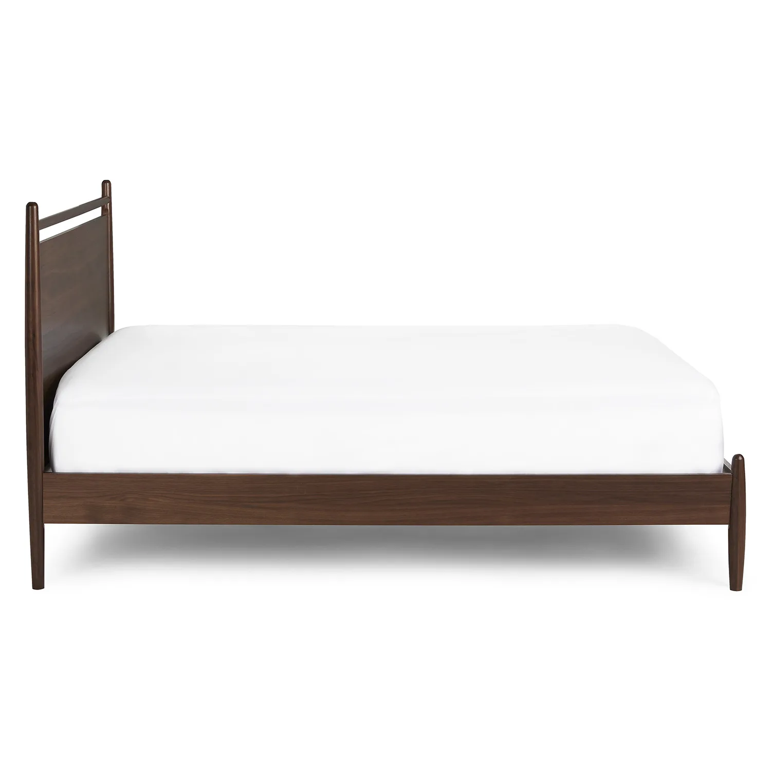 Lenia Queen Panel Bed - Walnut - Image 6