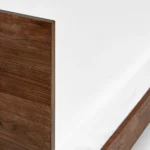 Nera King Low Profile Bed - Walnut