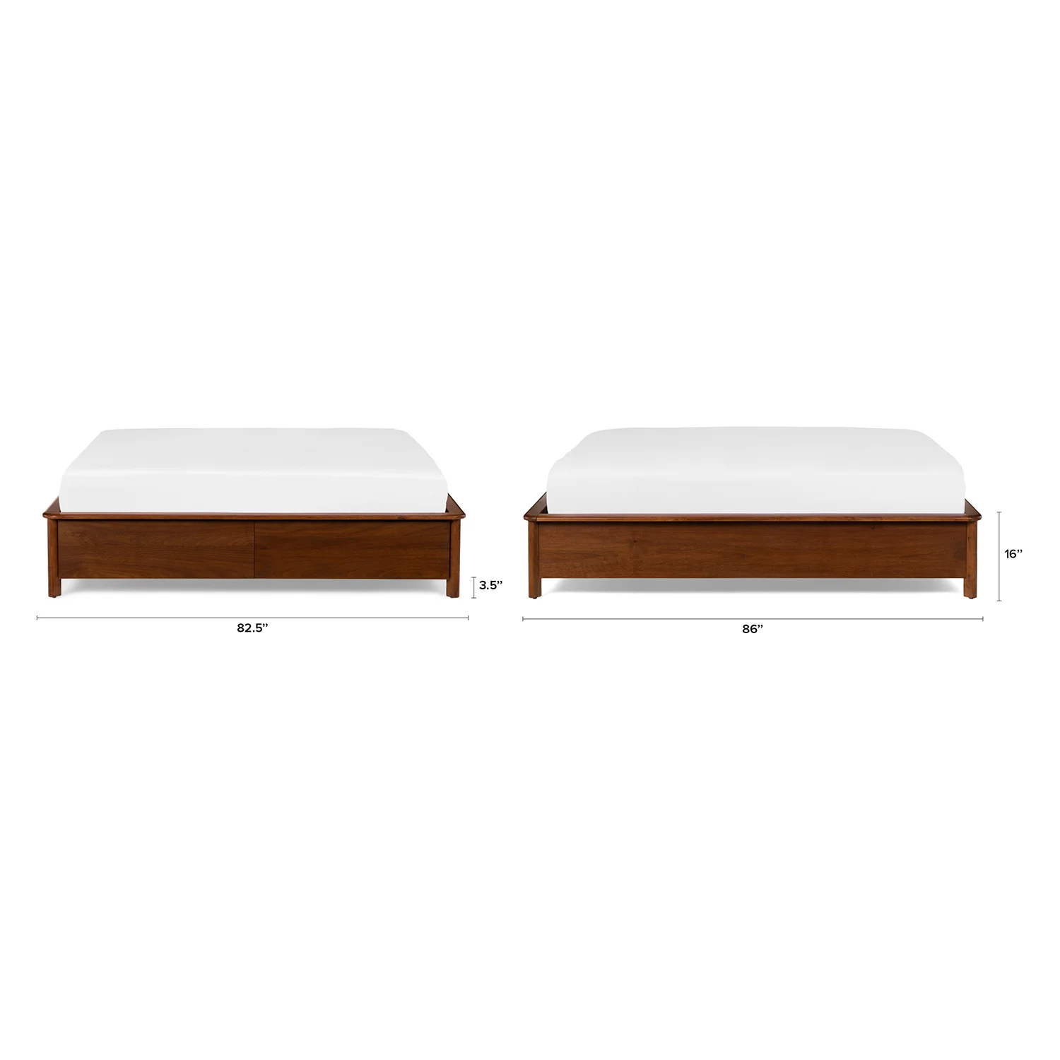 Pactera King Storage Bed - Walnut - Image 12