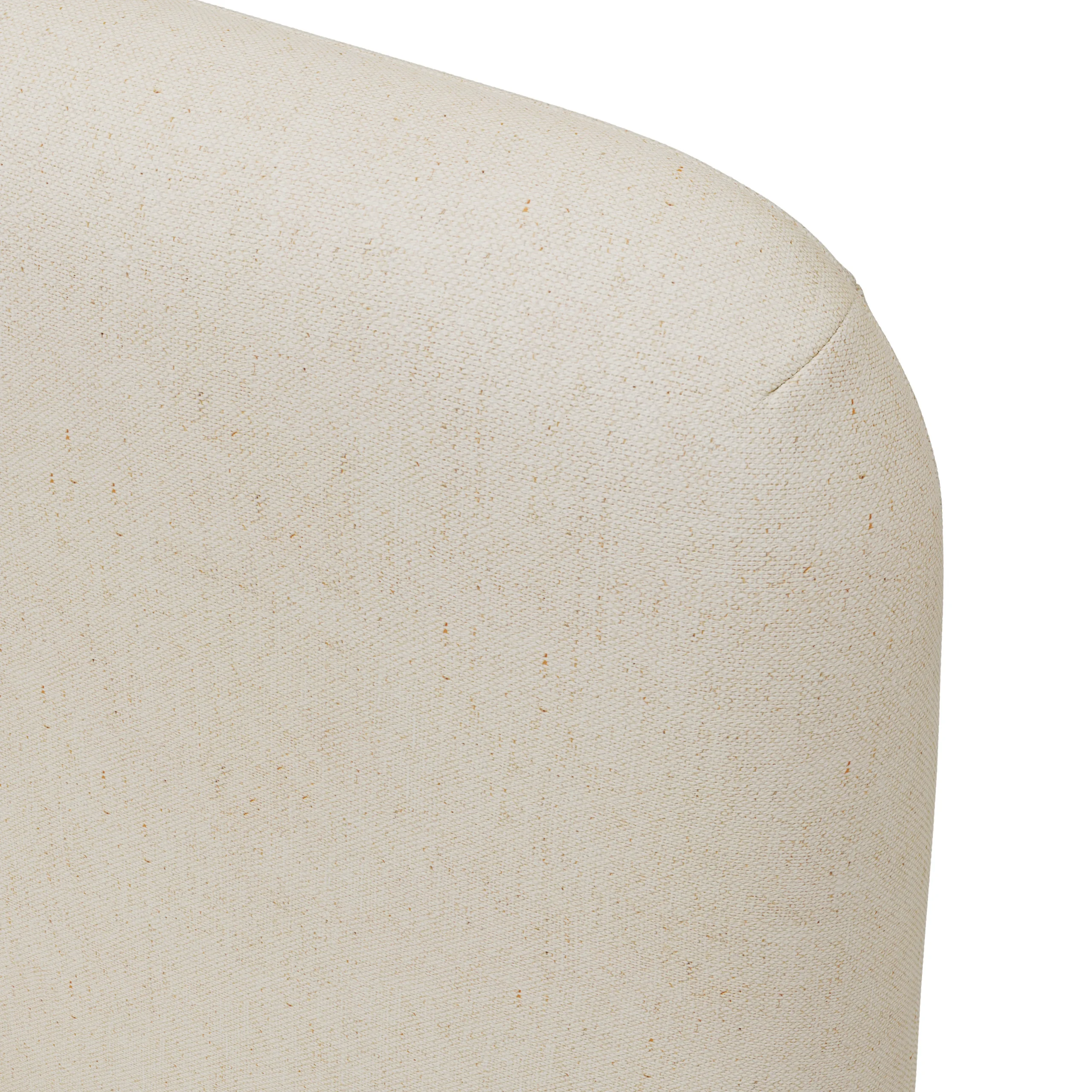 Rosin King Upholstered Bed - Natural Oak and Sand Ivory - Image 8