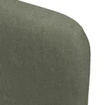Rosin King Upholstered Bed - Smoked Oak and Welsh Green