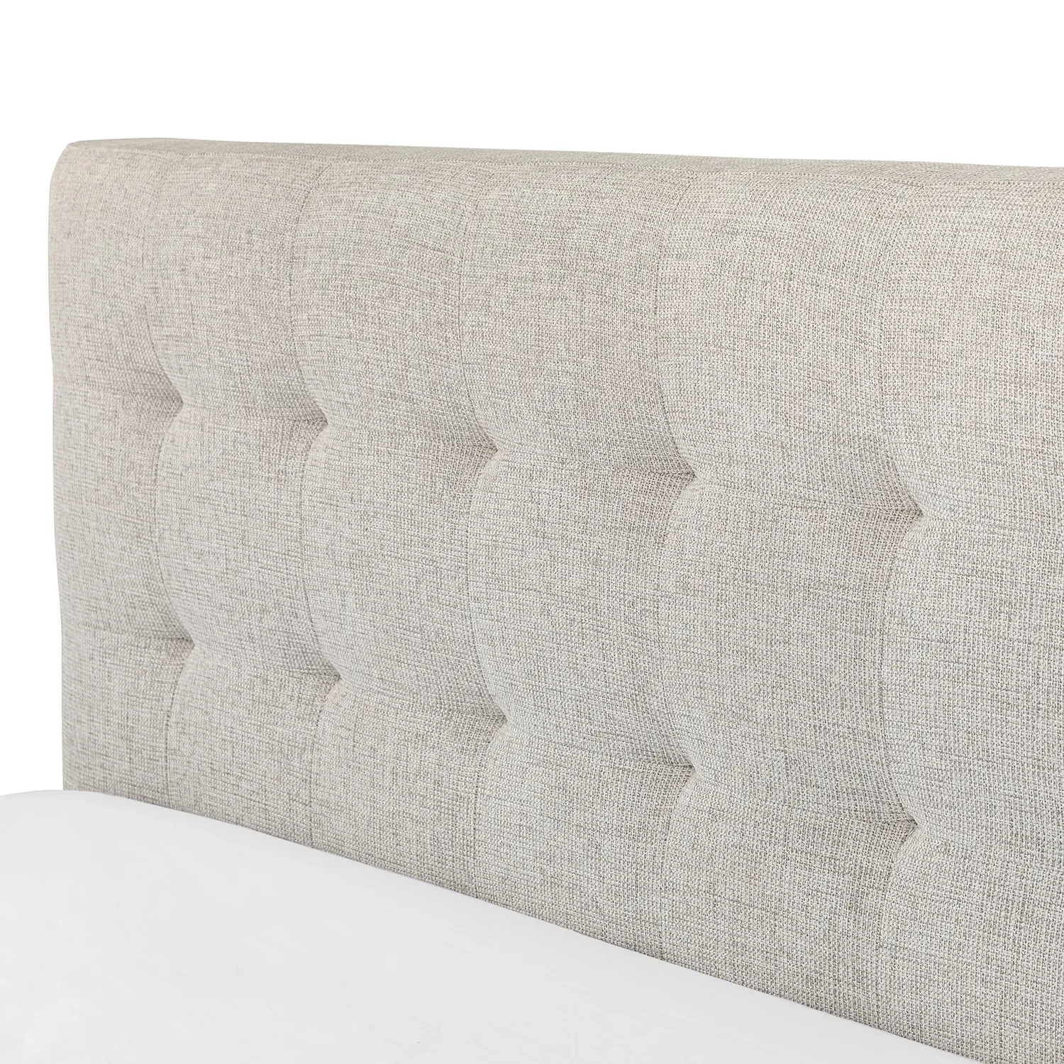 Sven King Tufted Bed - Birch Ivory - Image 15