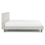 Sven Queen Tufted Bed - Birch Ivory