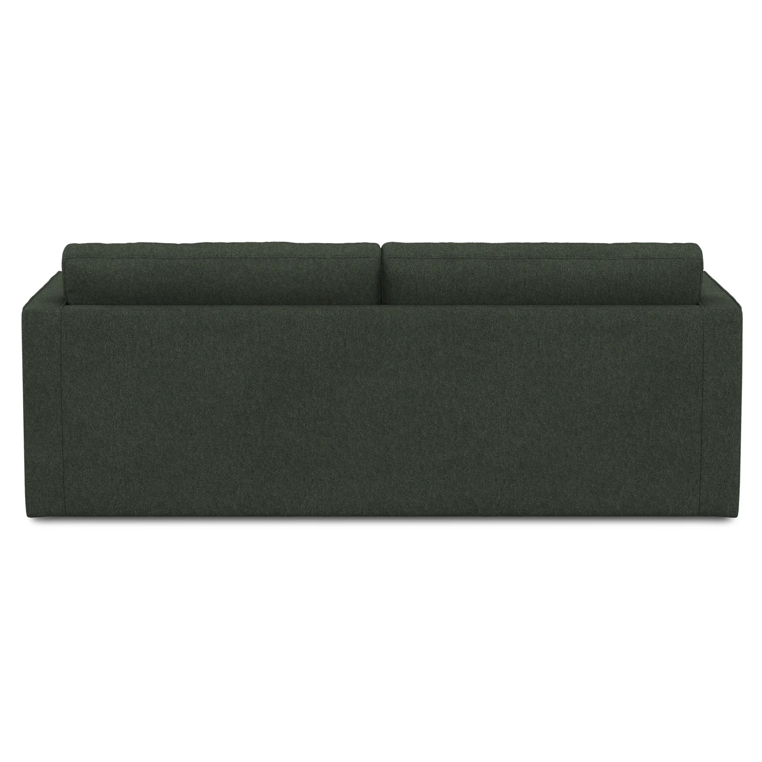 Sven 88_ Tufted Sofa Bed - Green Wool Bouclé - Image 15