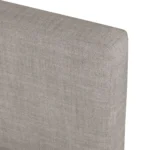 Tessu King Low Profile Upholstered Bed - Glaze Gray