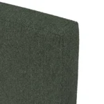Tessu Twin Low Profile Upholstered Bed - Green Wool Bouclé