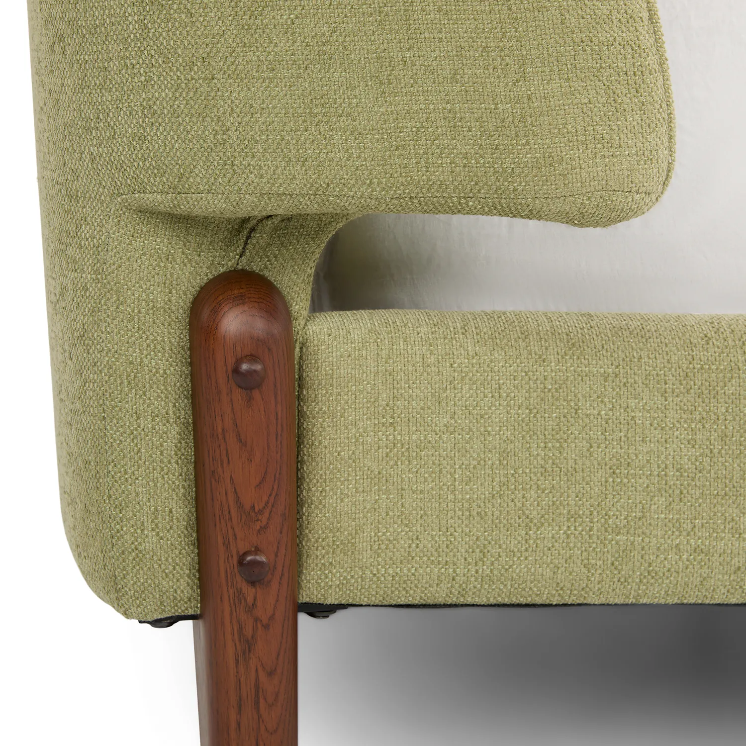 Uden Queen Upholstered Bed - Light Willow Green - Image 11