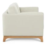 Ceni 61_ Loveseat - Buckler Ivory