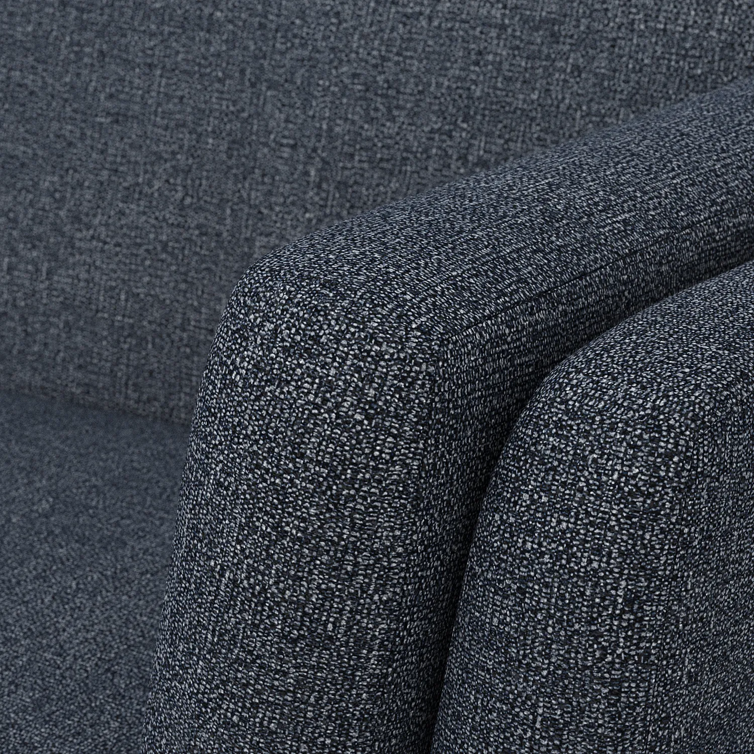 Ceni 61_ Loveseat - Denim Blue - Image 5