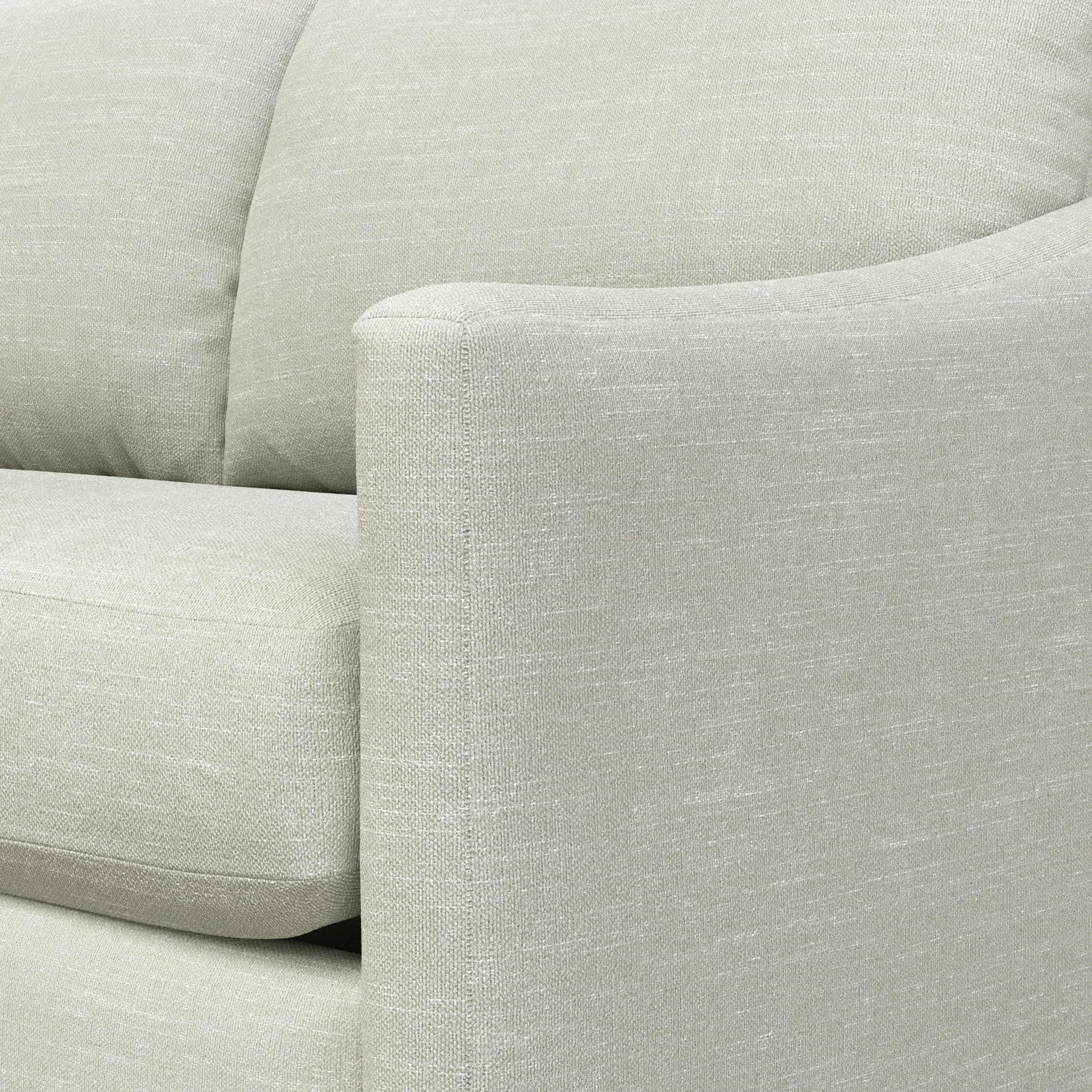 Landry 72_ Loveseat - Napa Dove - Image 6