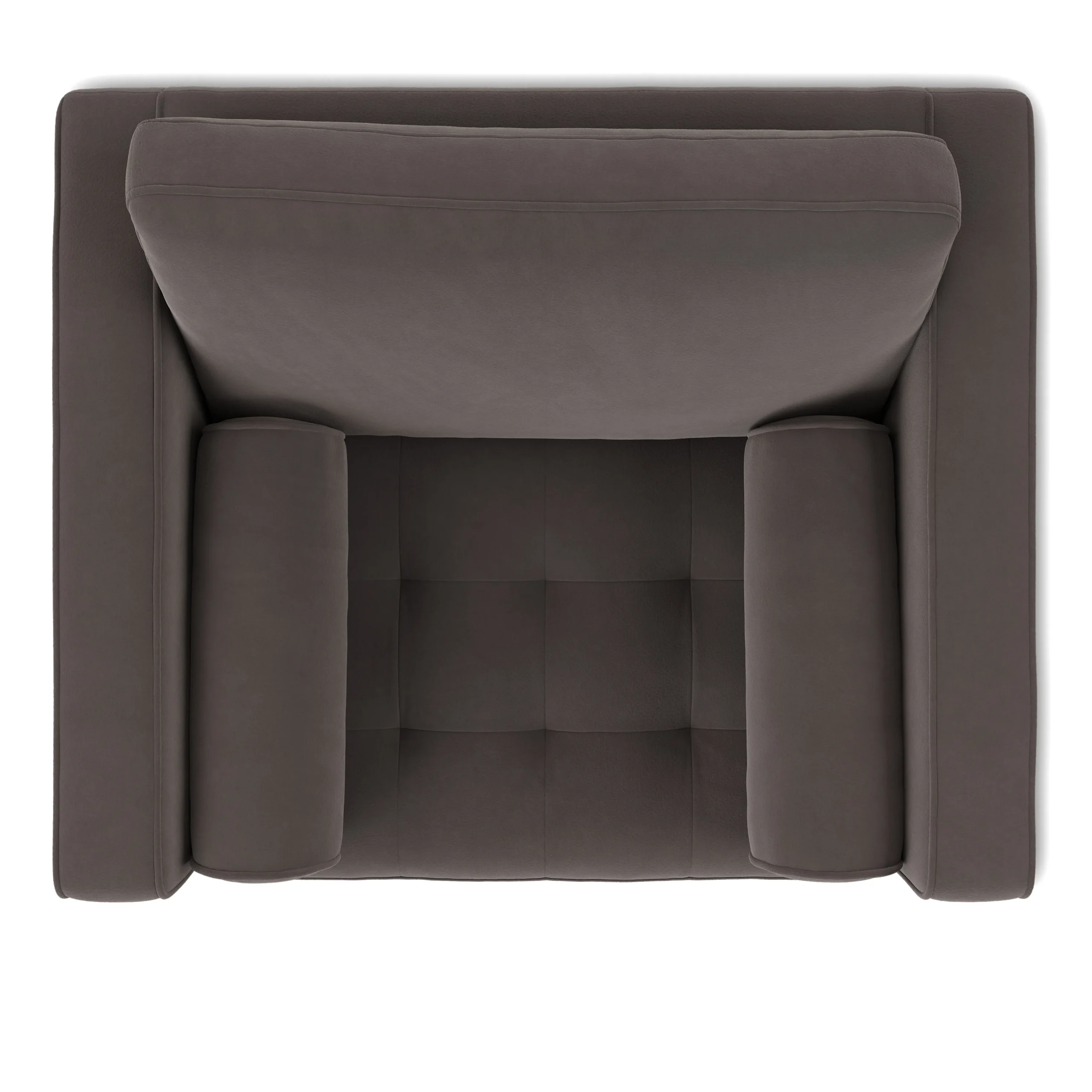 Sven 45.5_ Tufted Velvet Sleeper Chair - Hale Warm Gray - Image 13