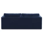 Sven 88_ Tufted Velvet Sofa Bed - Plush Cascadia Blue