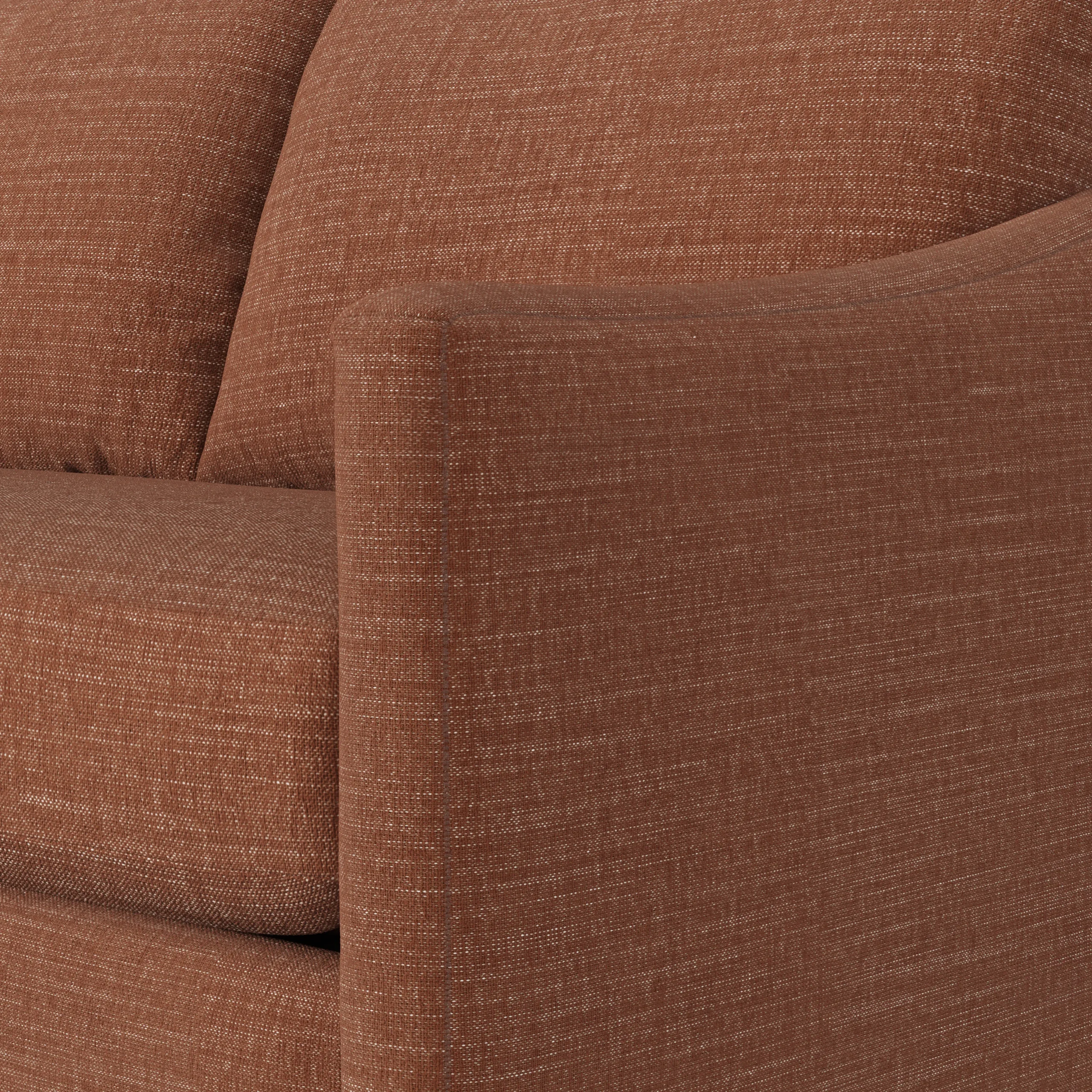 Landry 72_ Loveseat - Napa Rust - Image 5