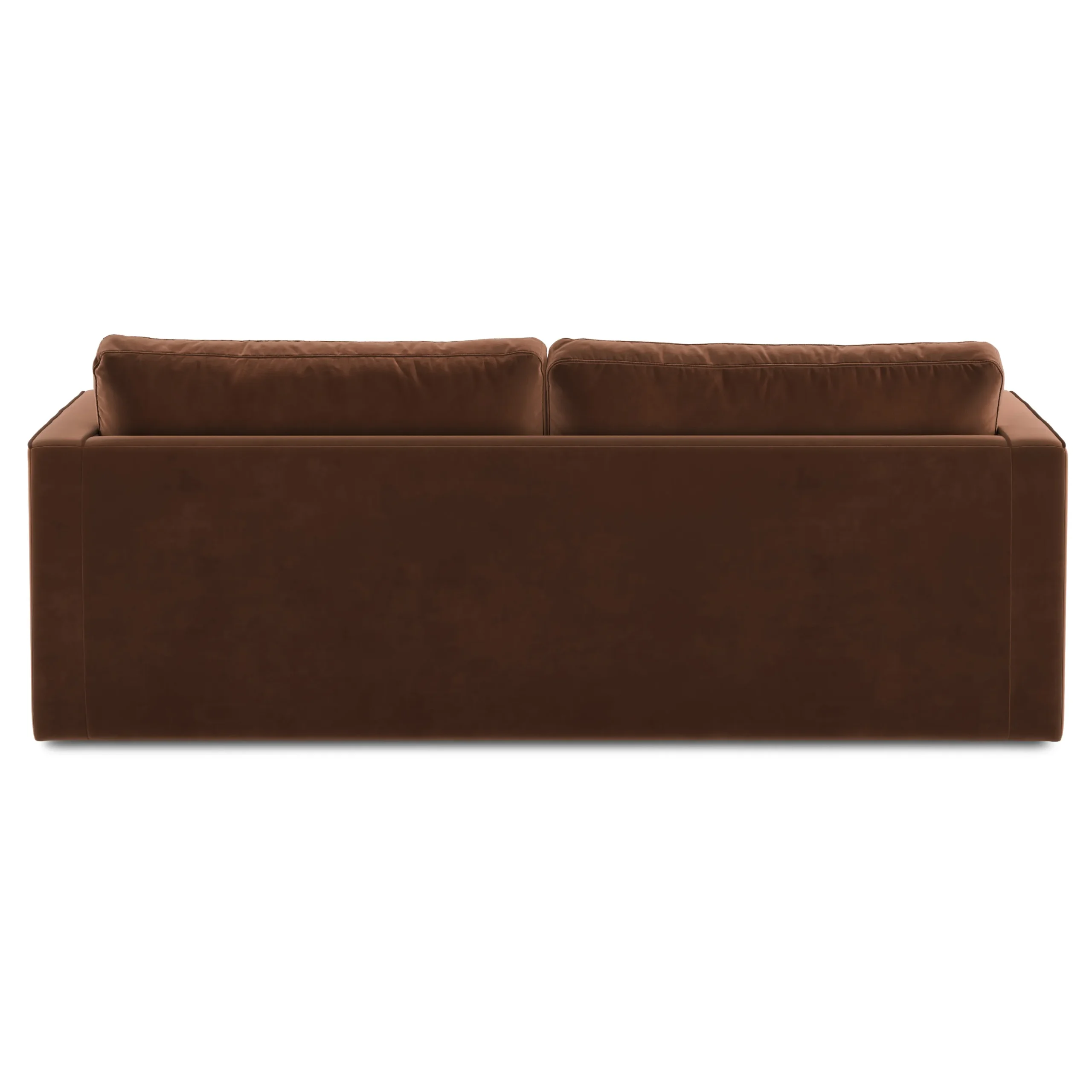 Sven 88_ Tufted Velvet Sofa Bed - Plush Pacific Brown - Image 12