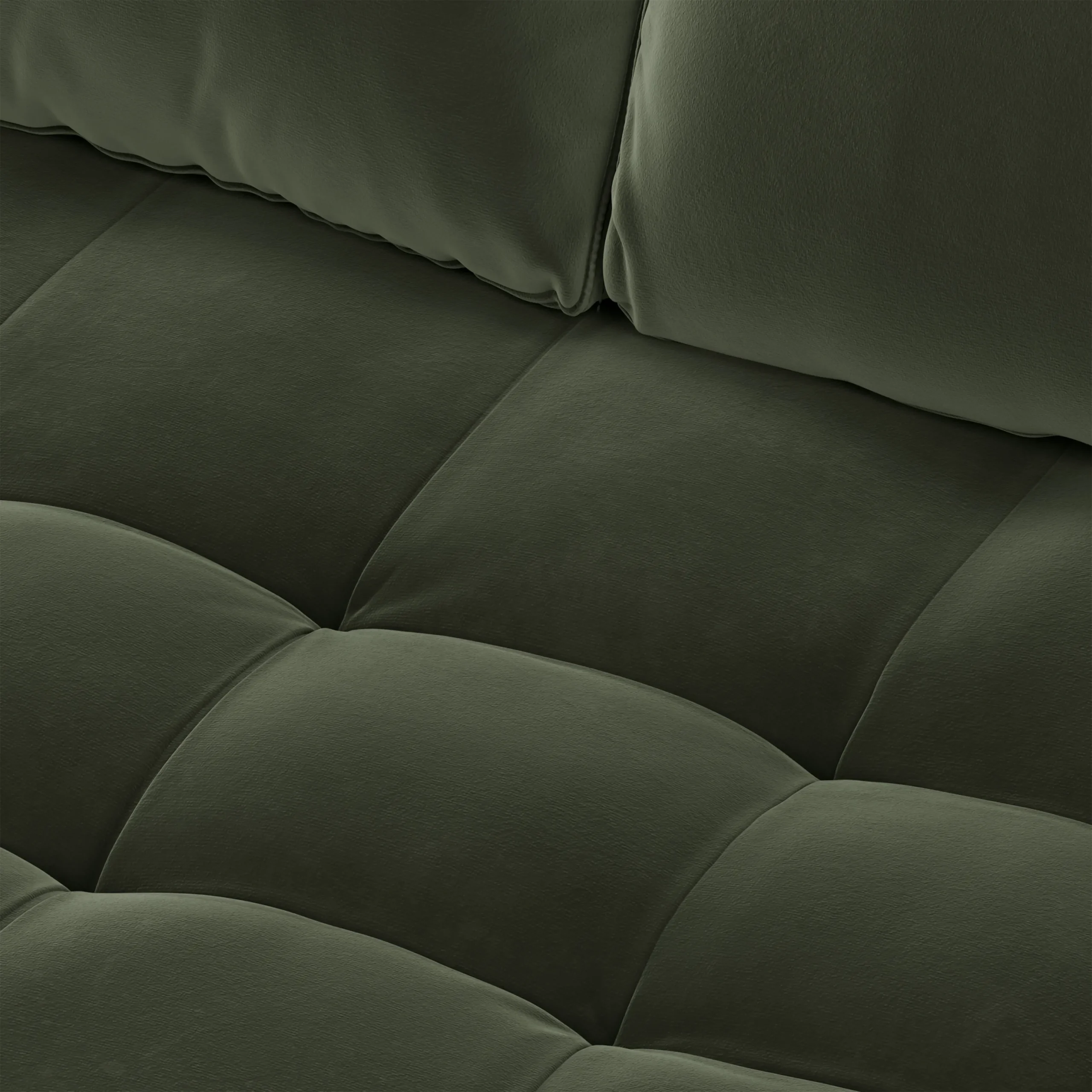 Sven 72_ Tufted Velvet Loveseat - Plush Pacific Green - Image 6