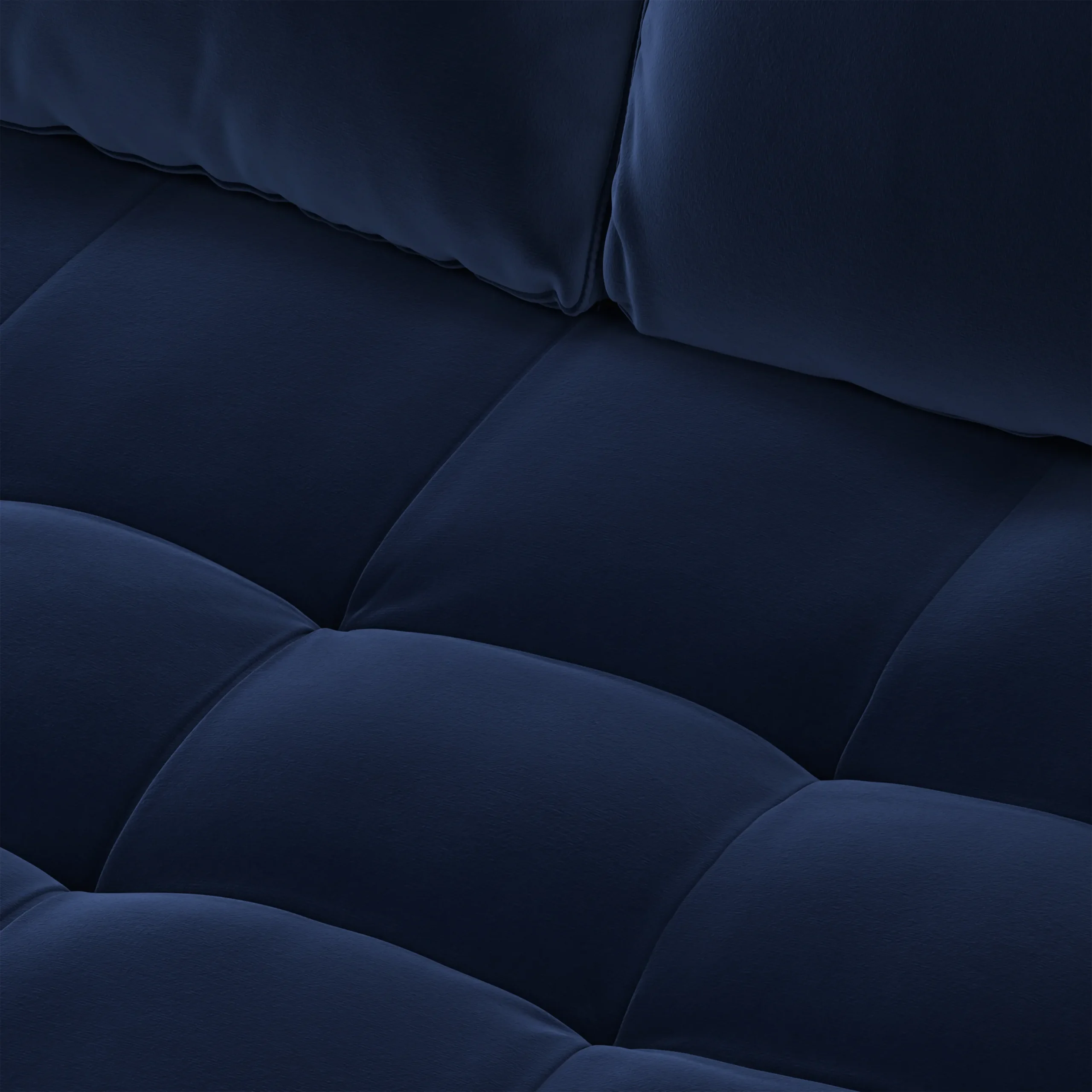 Sven 72_ Tufted Velvet Loveseat - Plush Cascadia Blue - Image 7