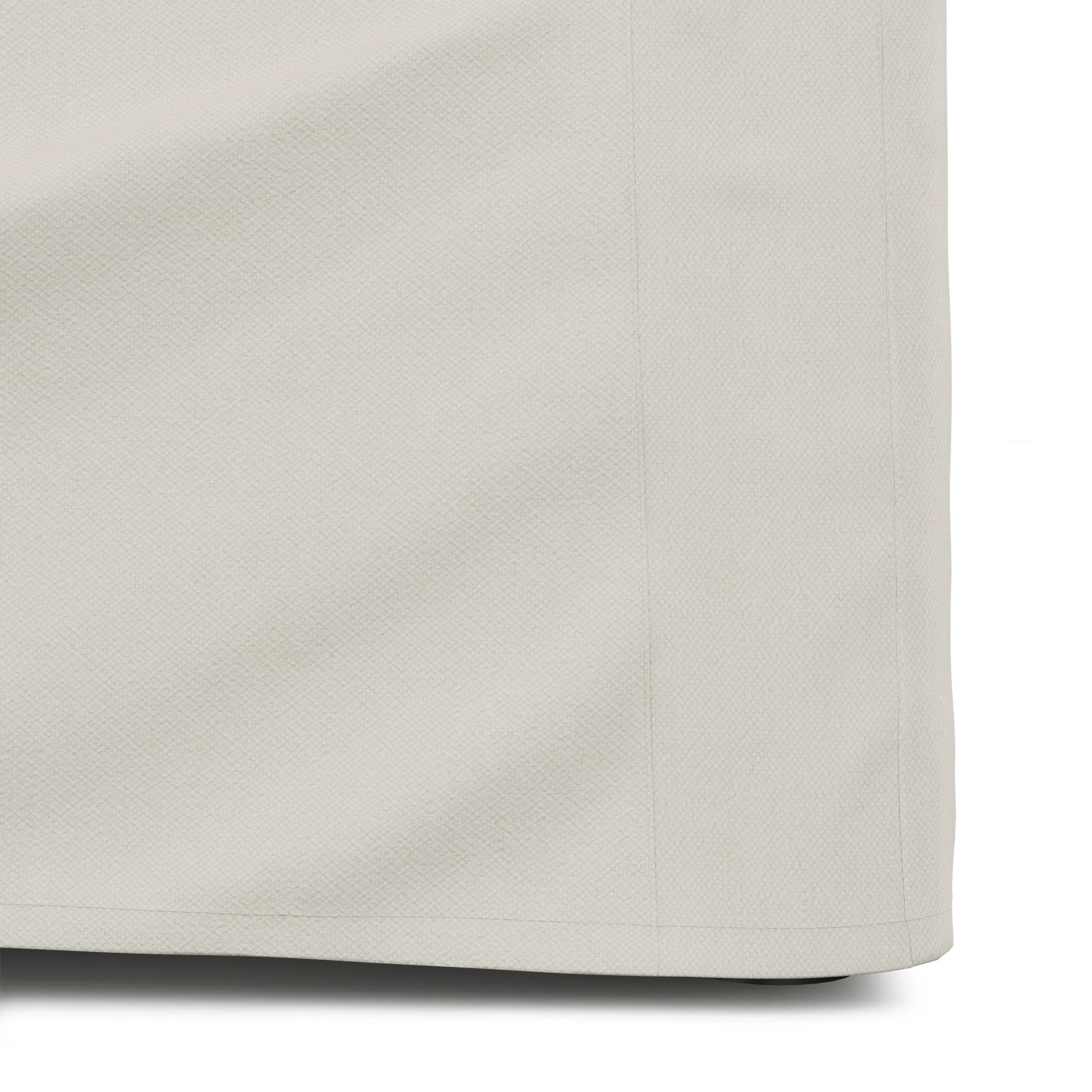 Landry 84.5_ Slipcover Sofa - Fine White - Image 7