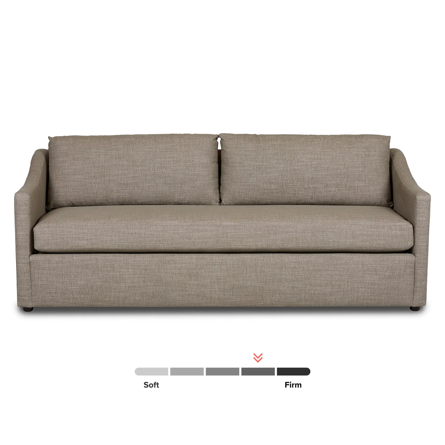 Landry 84.5_ Sofa - Napa Taupe - Image 7