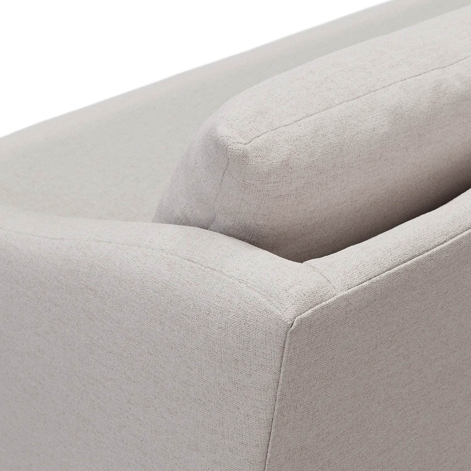 Landry 84.5_ Sofa - Napa White - Image 8