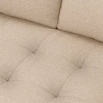 Sven 72_ Tufted Loveseat - Ratine Buff